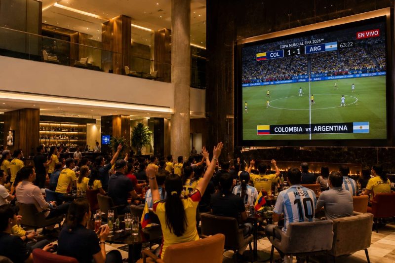 Badih Antar invita a disfrutar de los juegos del mundial en el Hotel 286